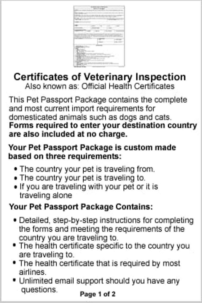 All Documents Needed to Fly With Cat to Turkey