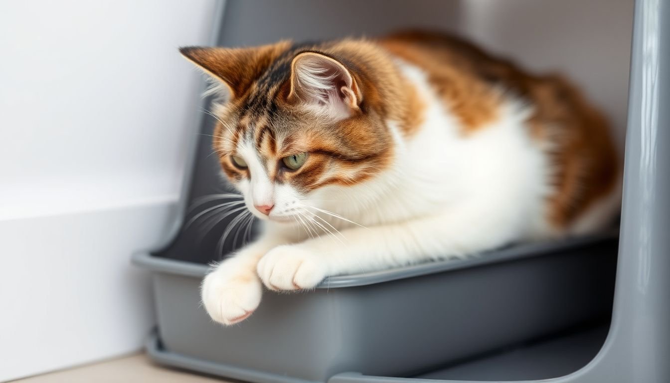 why is my cat not peeing in litter box