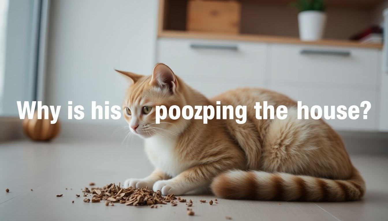 why is my cat pooping in the house