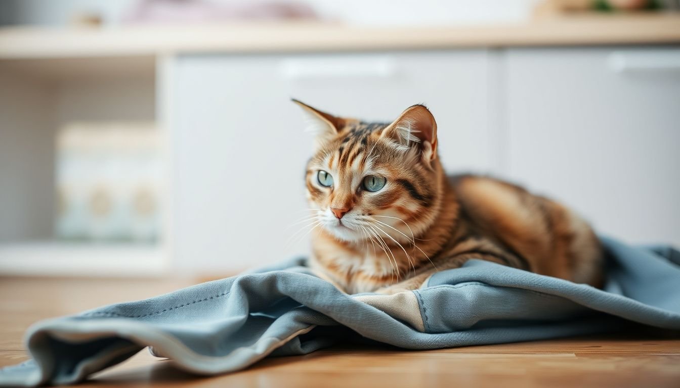 why is my cat suddenly peeing on my clothes