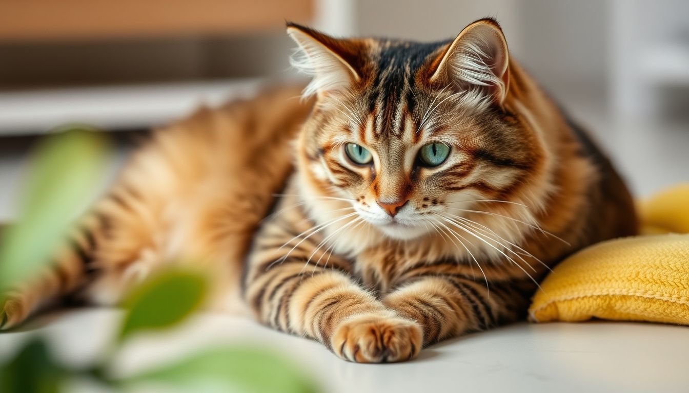 why is my cat's belly bloated