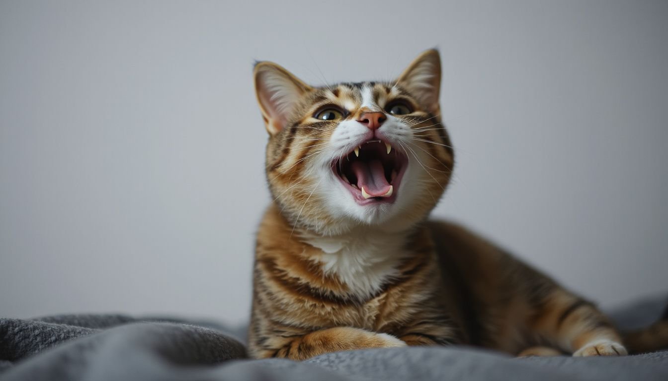 how to stop cat from meowing at night naturally