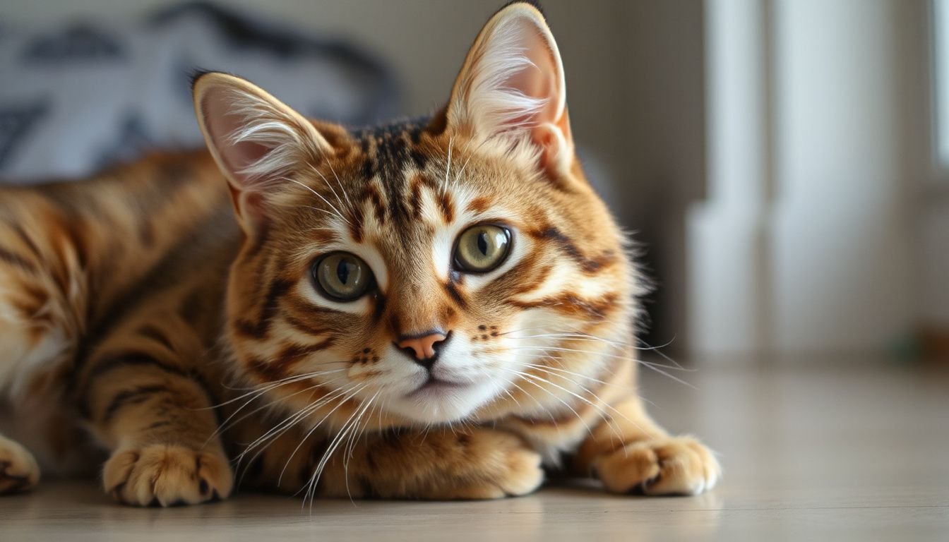 signs of anxiety in indoor cats