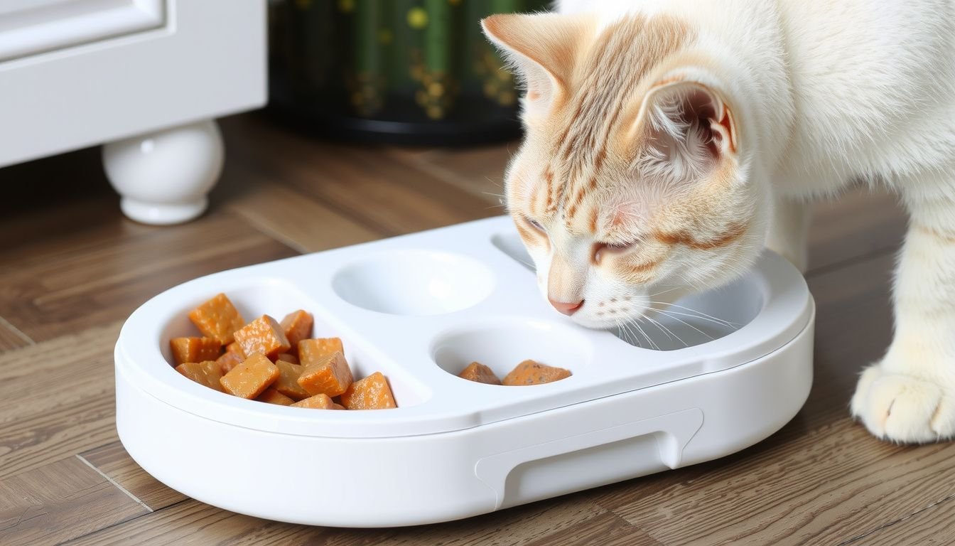 automatic cat feeder small portions