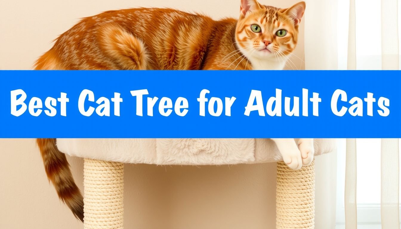 best cat tree for adult cats