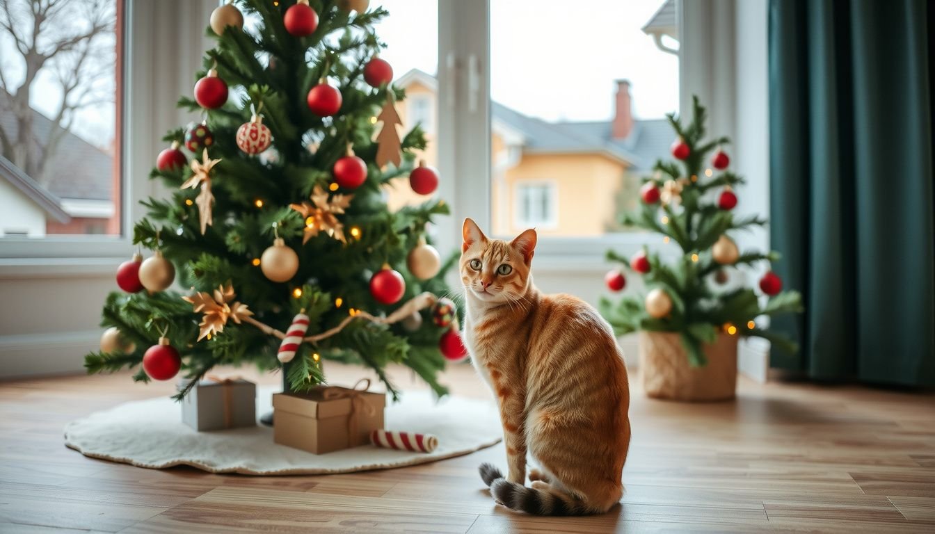 Best Christmas Tree for Cat Owners