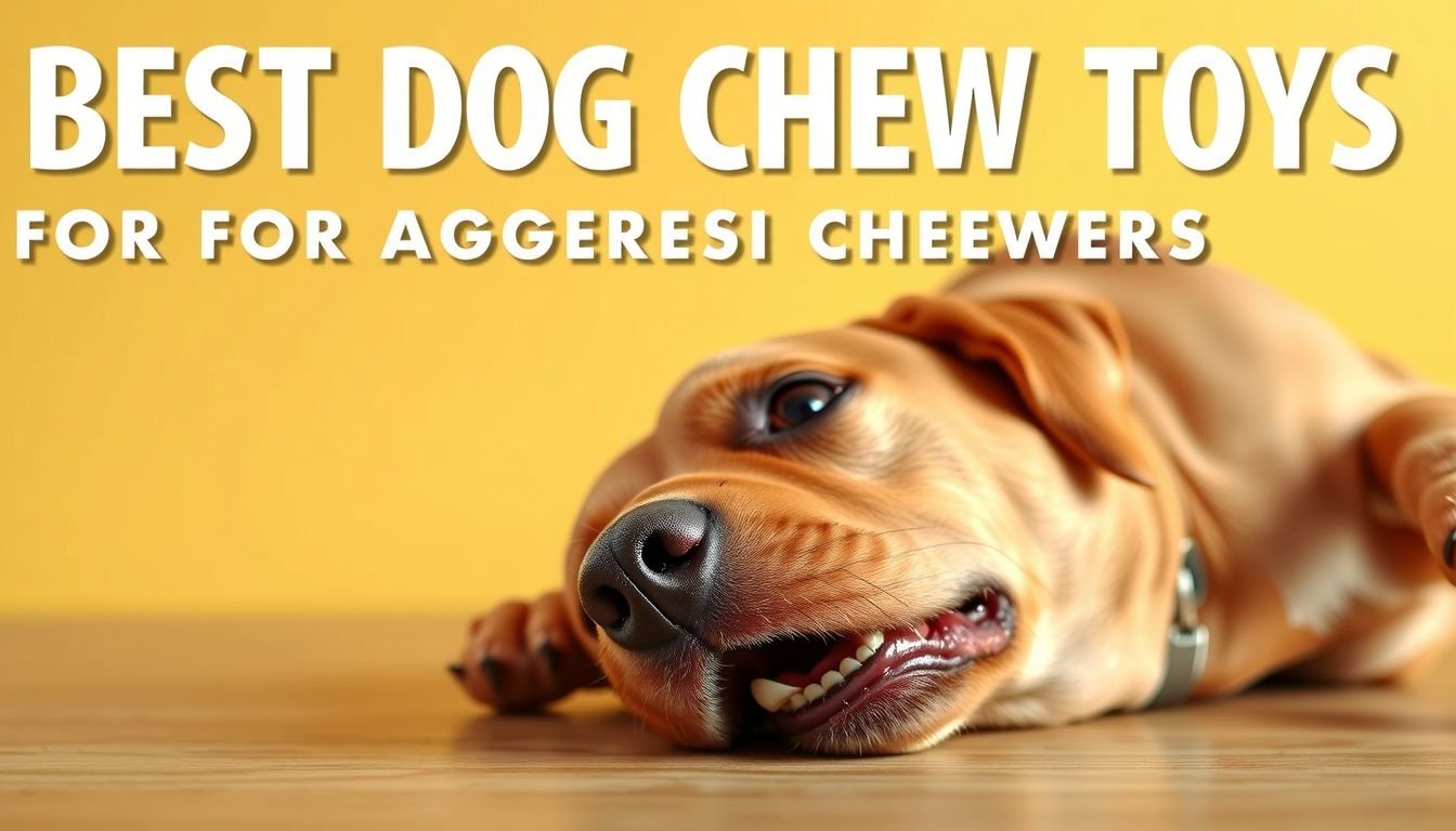 best dog chew toys for aggressive chewers