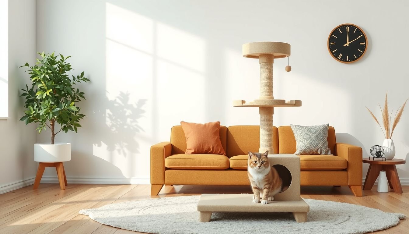best cat trees for small apartments