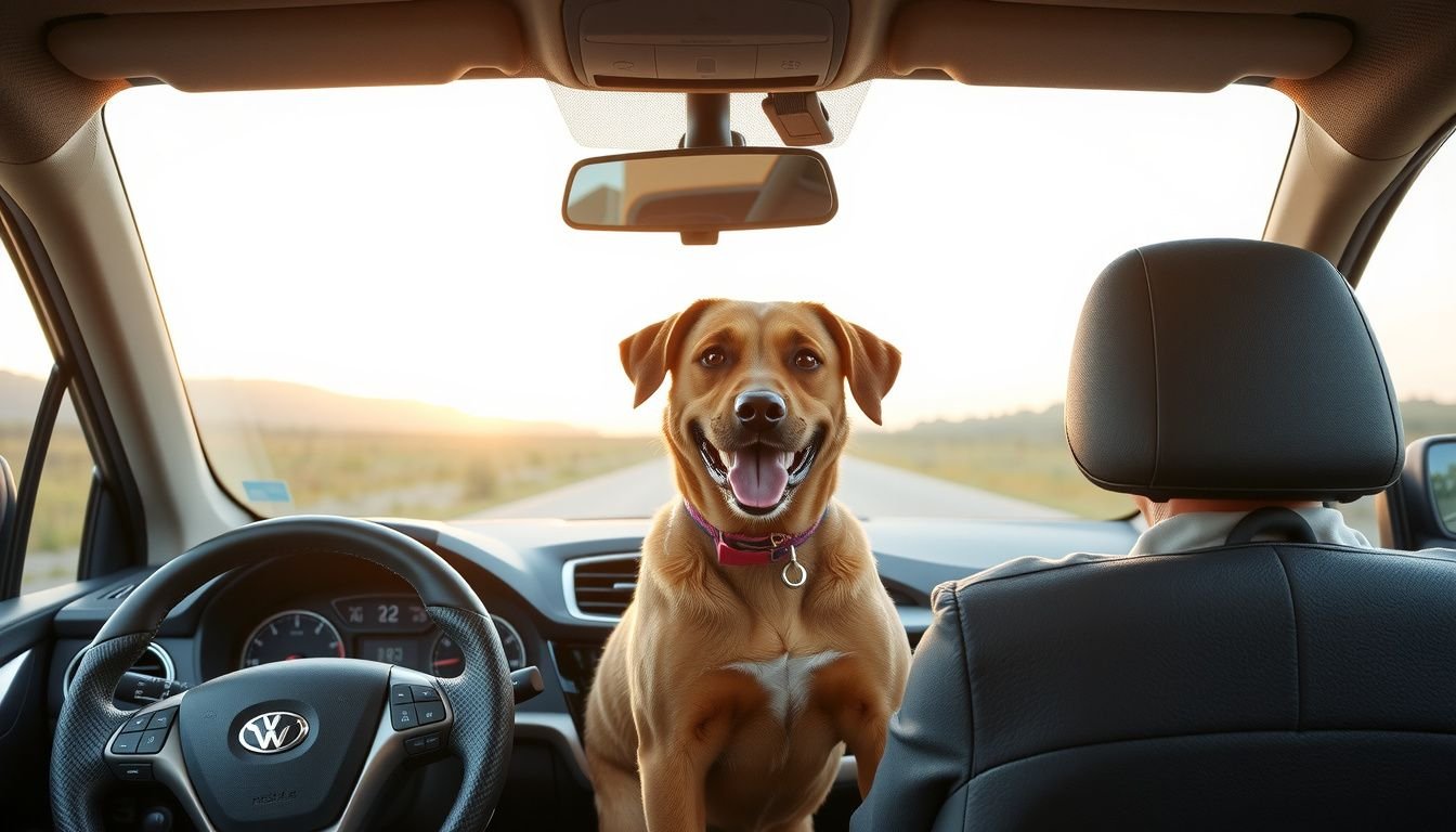 can you have dogs in rental cars