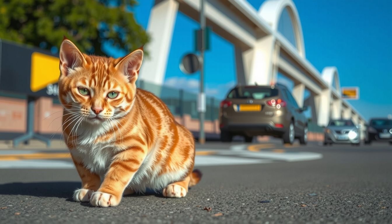 do cats die instantly when hit by a car