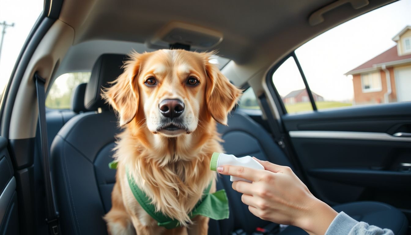 how to clean dog hair from car