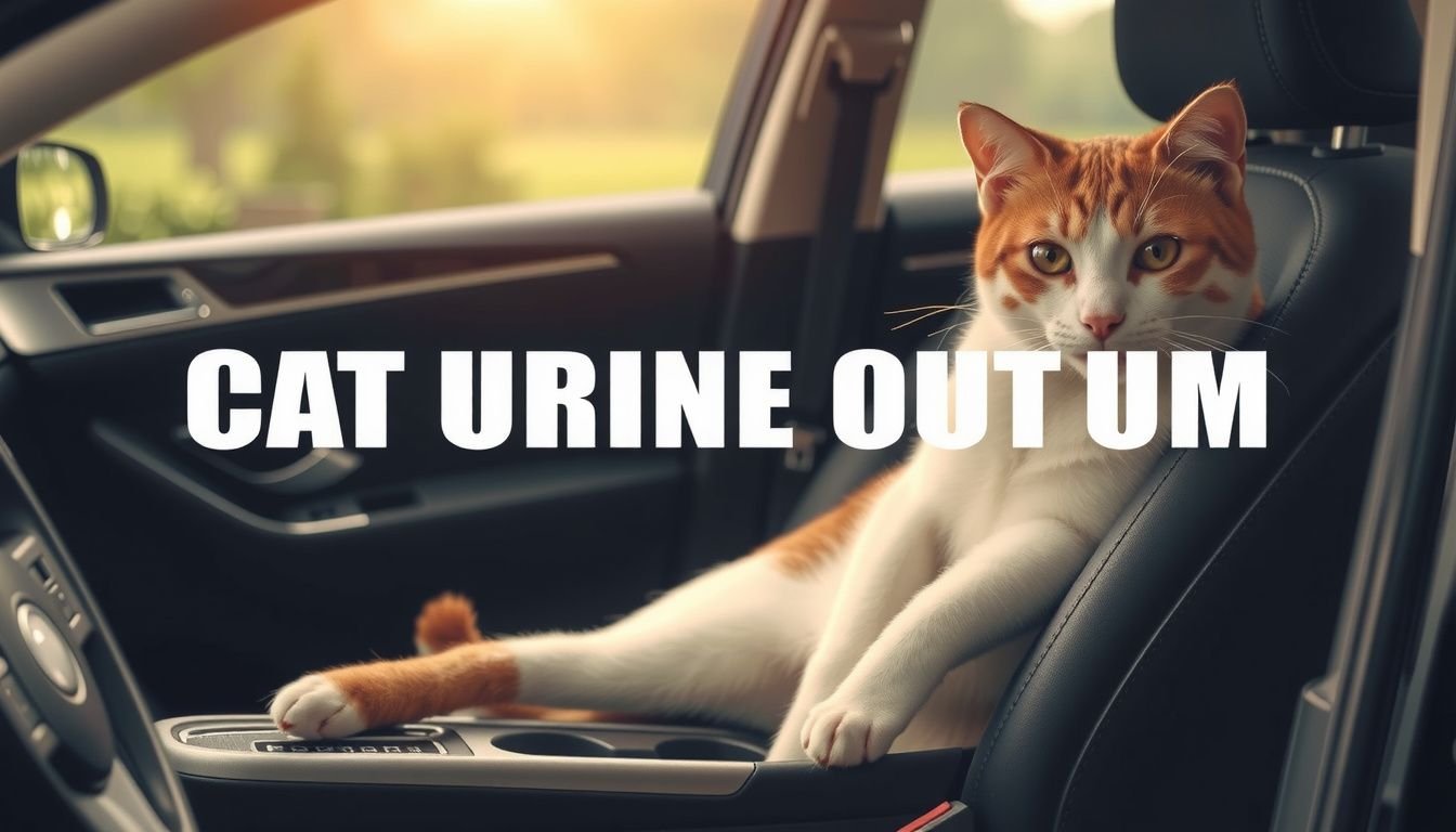 how to get cat urine out of car seat