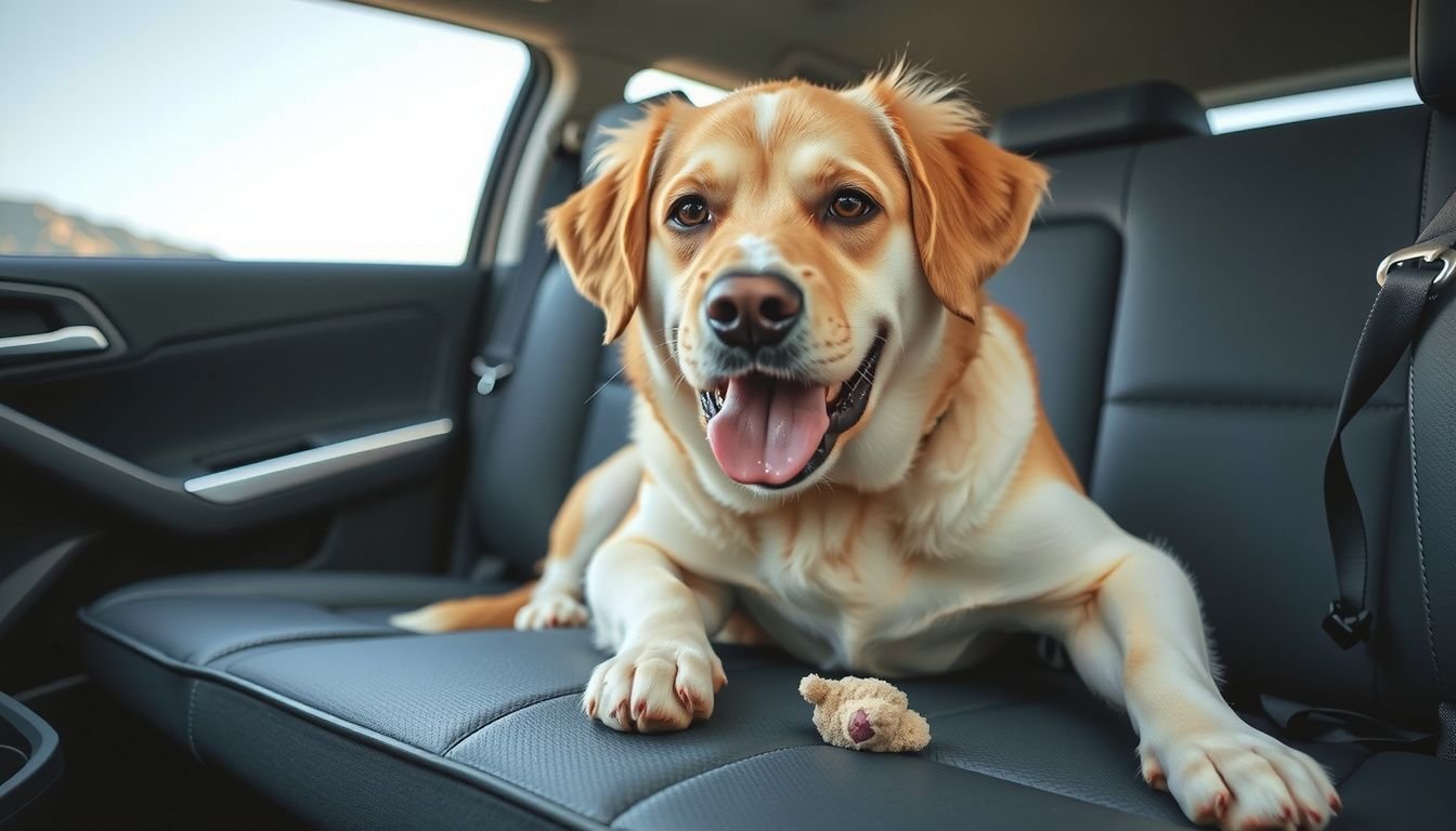 how to get dog hair out of car seats