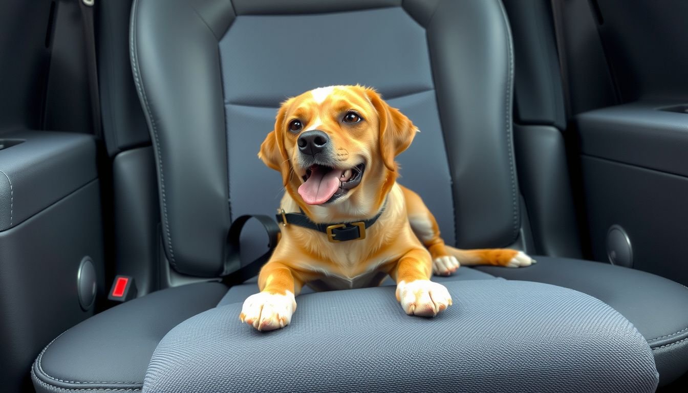 how to get dog urine out of car seat