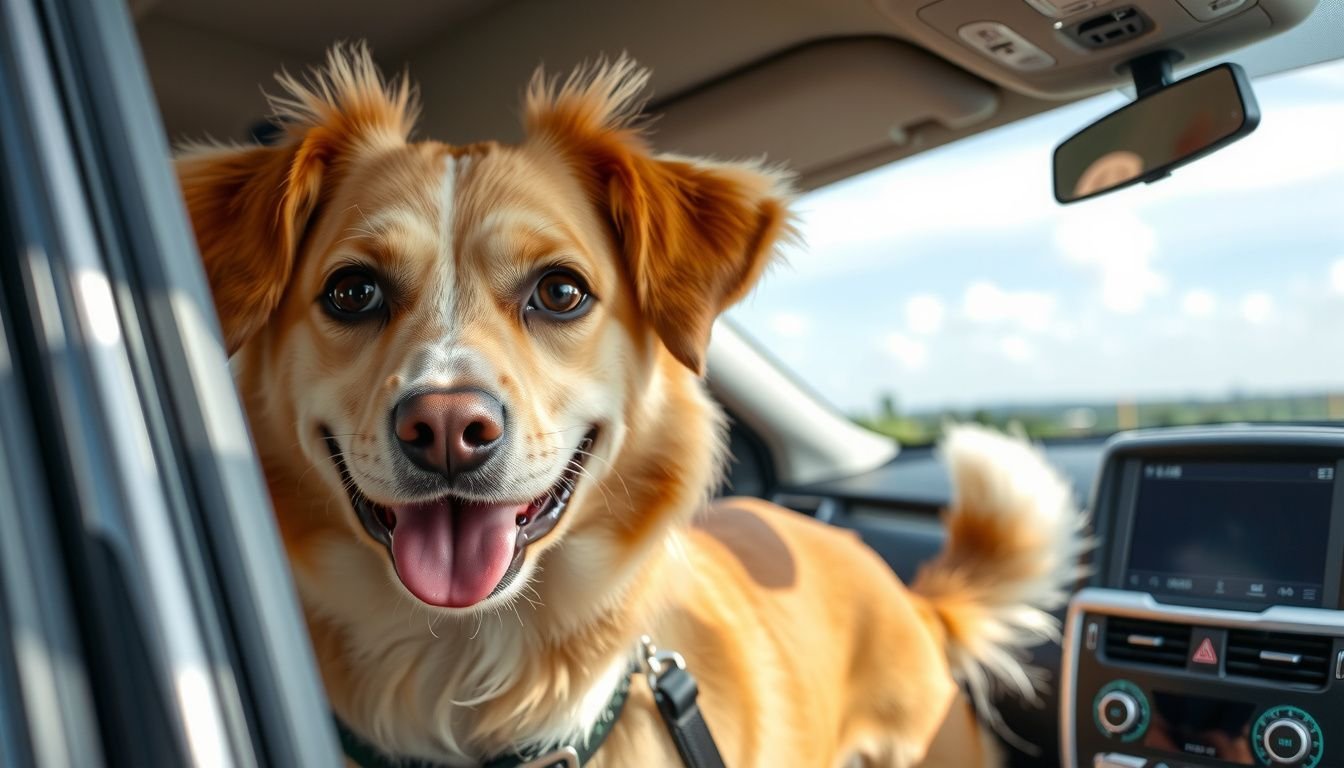 how to get rid of dog hair in car