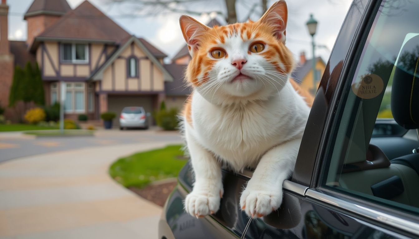 how to keep cat off car