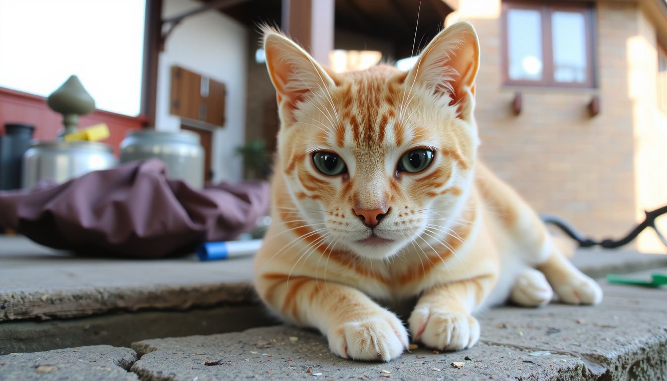 how to take care of an outdoor cat