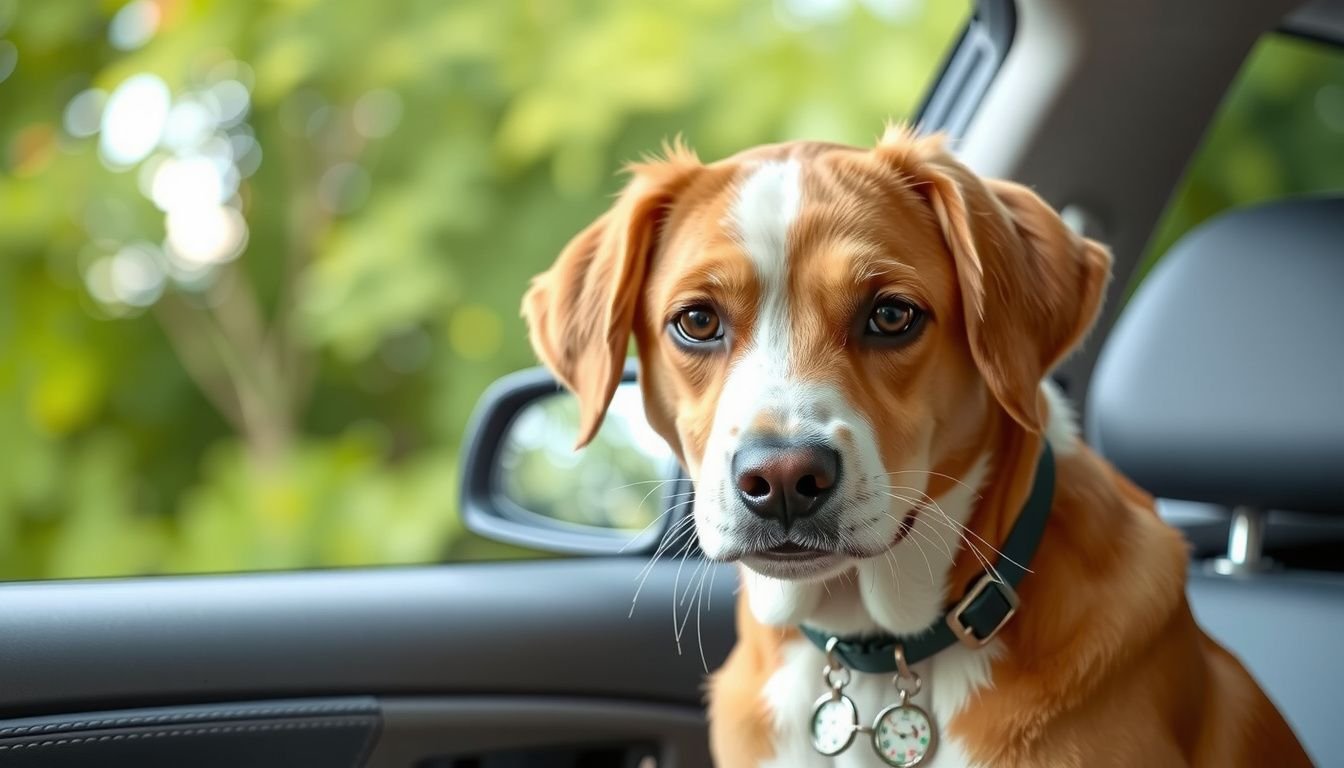 what to give a dog for car sickness