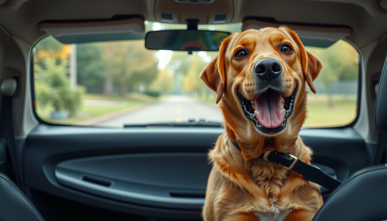 what to give car sick dogs