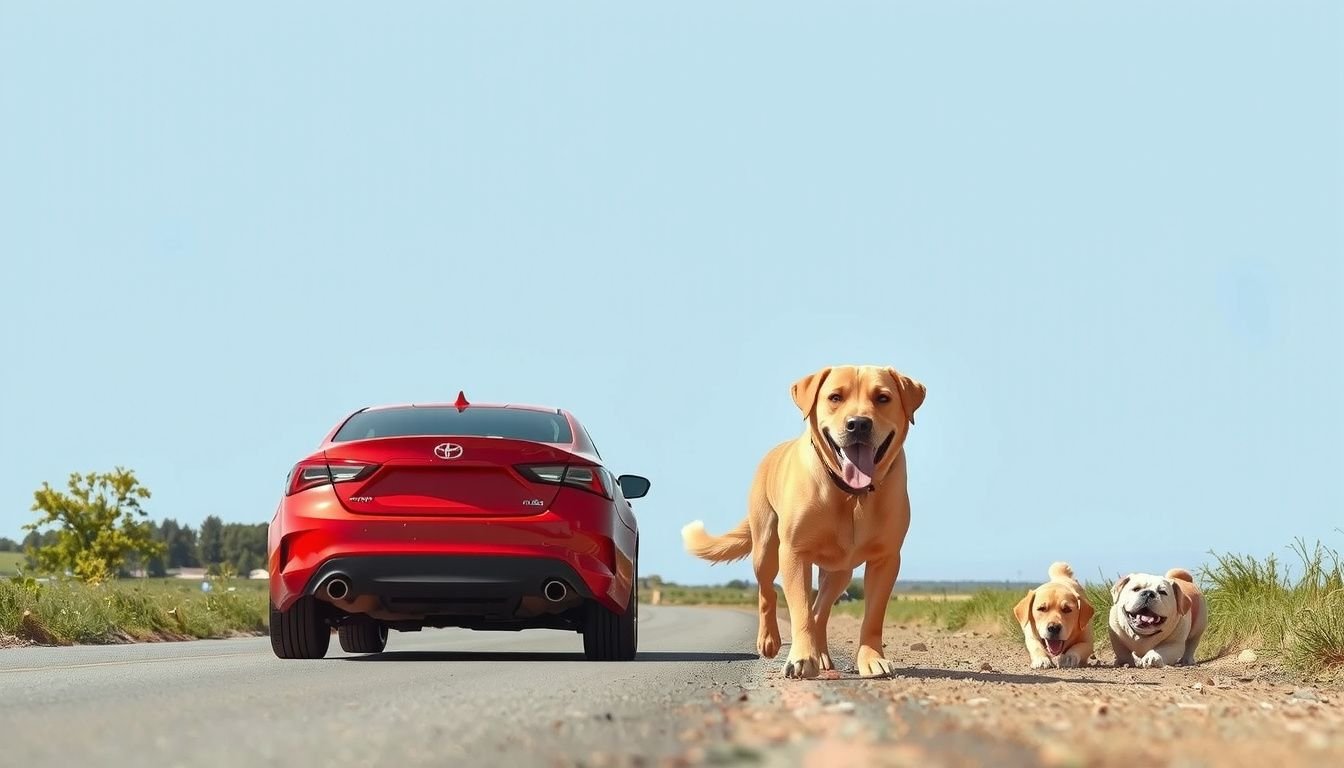 why do dogs chase cars