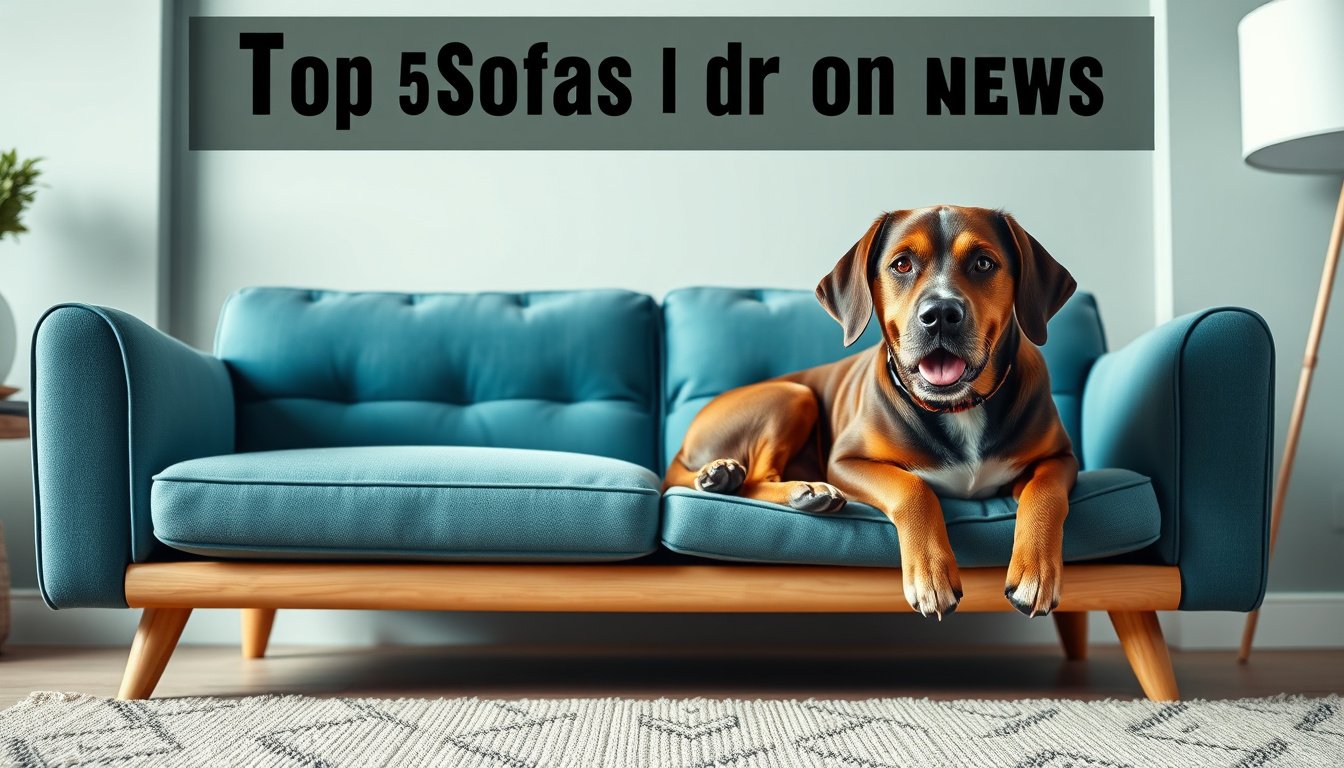 Top 5 Sofas for Dog Owners
