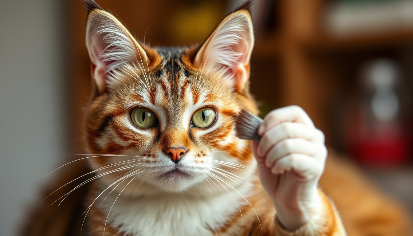Brush your cat the right way with tips from the pros